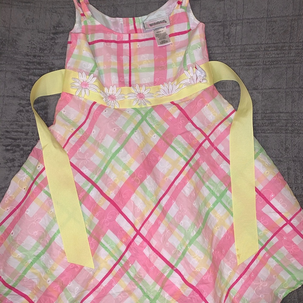 Gingham summer dress